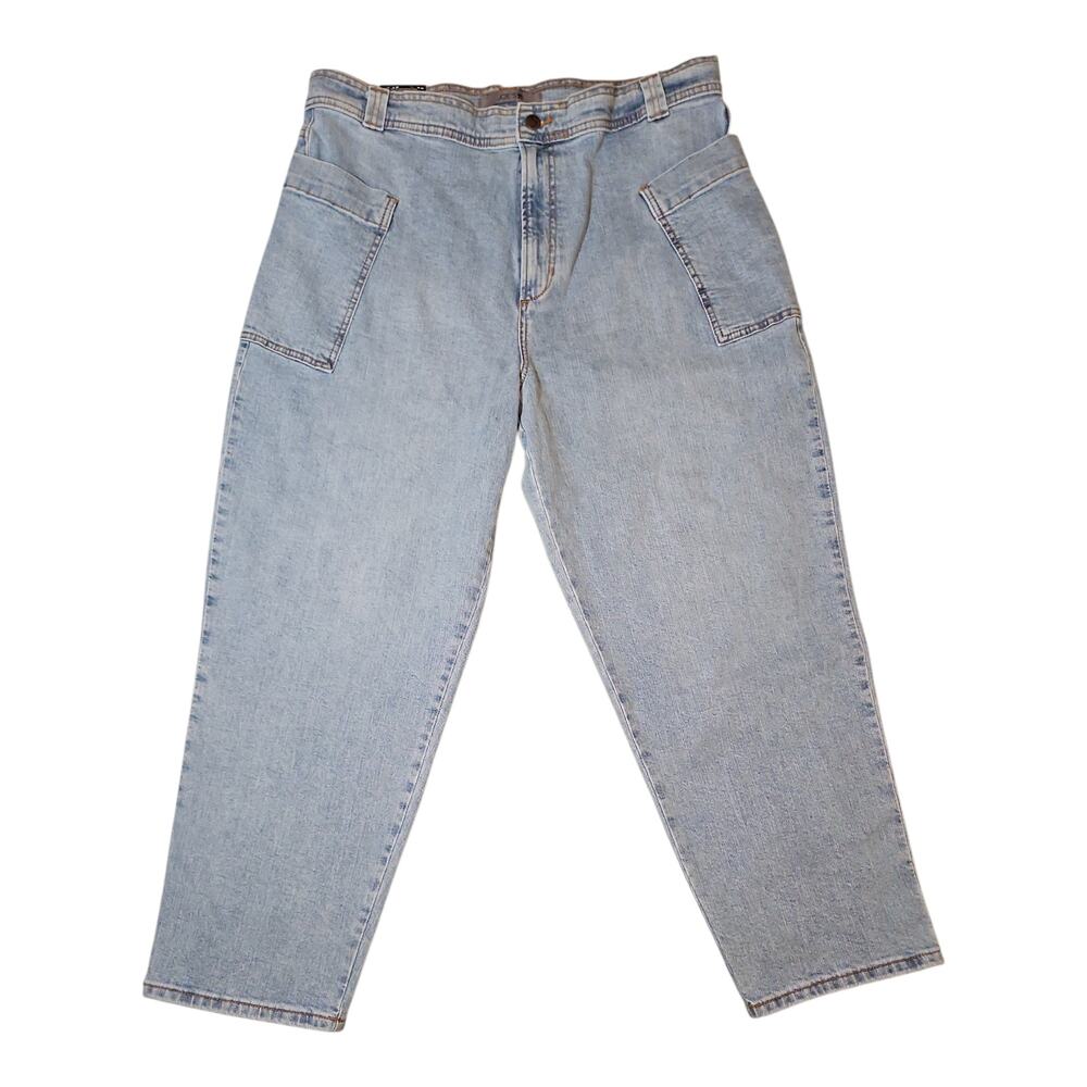 Joes Jeans Luanda Barrel Leg High Waist Light Wash Jeans Womens Size 34 - Picture 9 of 9